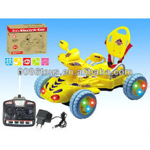 Newest kids car with rc ,light ,music,8 channel